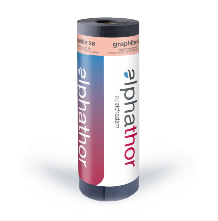 AlphaThor SB 2,8 mm antracitgr�, 0,33 m x 10 m