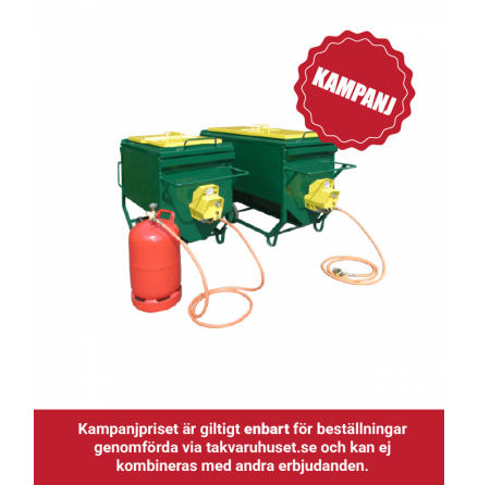 Bitumenkokare Primat 250 L (med termostatstyrning)